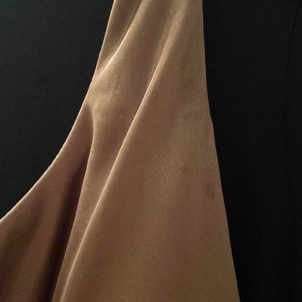 Poly 👗One Shoulder  Brown Copper Color Dress - Picture 6 of 8